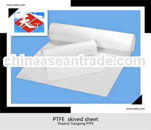 Natural color PTFE teflon skived sheet