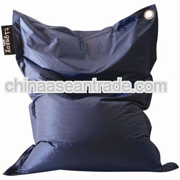 Navy blue outdoor bean bags, waterproof high quality chaise lounge