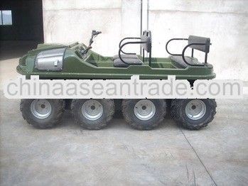 New Amphibious car in green at factory wholesale price