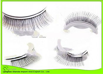 New ! Fashion ! Women's Beautiful False Eye Lashes Black