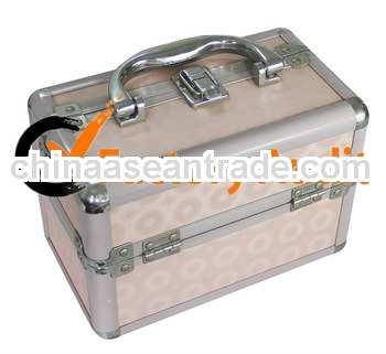 New Products 2013 Pink Aluminum Cosmetic Case professional kraft hand tool set MLD-AC367