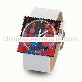 New Promotion silicone stamp watch