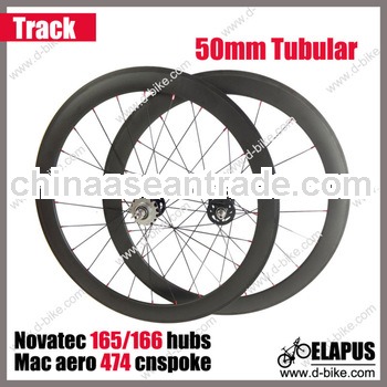 New Style Carbon Track Bike Wheel Tubular 50mm