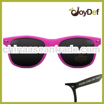 New Style Most Popular Promotional Plastic Custom Wayfarer Sunglasses