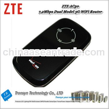 New ZTE HSPA 7.2Mbps ZTE 3G Router WiFi AC30 AND 3G Mobile WiFi Router