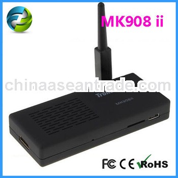 New arrival 2014 MK908II Quad Core RK3188 android 4.2 1.8GHz digital tv set top box