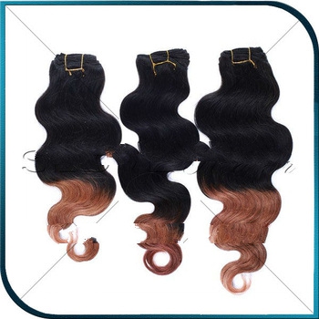 New arrival,unprocessed wholesale ombre hair extension