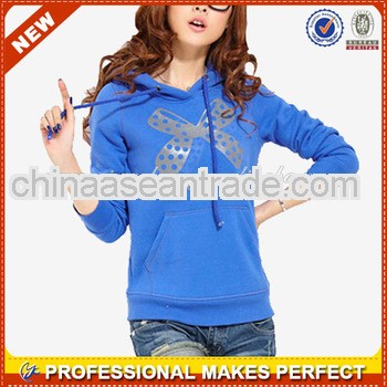 New arrival women plain hoodies wholesale(YCH-B0329)