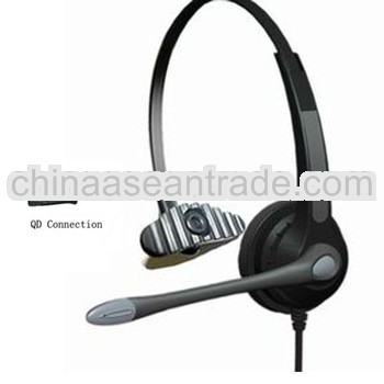 New best headset for call center with noise cancelling microphone HSM-900RPQD