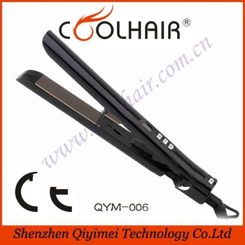 New ceramic hair straightener flat iron,titanium hair flat iron,brand flat iron