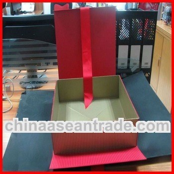 New custom design high quality paper collapsible boxes for T-shirt