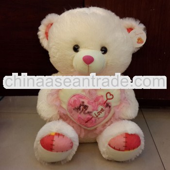 New design holding candy plush teddy bear for baby