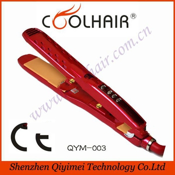 New flat iron comb,tourmaline flat iron,ceramic element flat iron