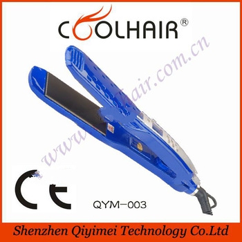 New nano titanium hair straightener,steam hair straightener,hair straighteners for sale