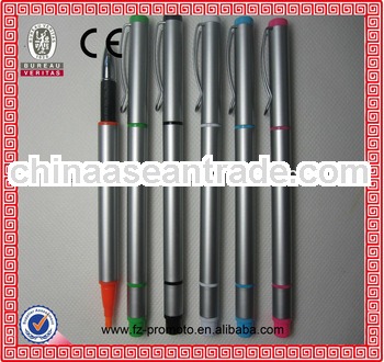 New style ball pen multicolor crystal cheap plastic pen