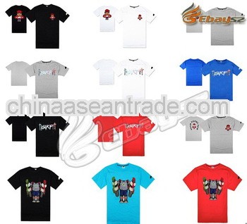 New style emboridery 2013 shenzhen cotton t-shirts