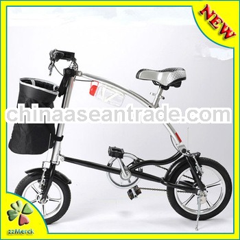 New style strida folding bicycle with aluminium alloy frame