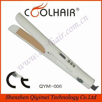 New temperature control flat iron,mini hair straightener flat iron,ionic flat iron