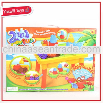 Newest colorful plastic sand beach set with tools for kids