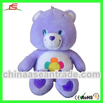 Newly lovely Purple Bear Plush Toy Children's Birthday Gifts HOT SALE