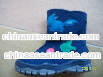 Nice design wool felt boy shoes