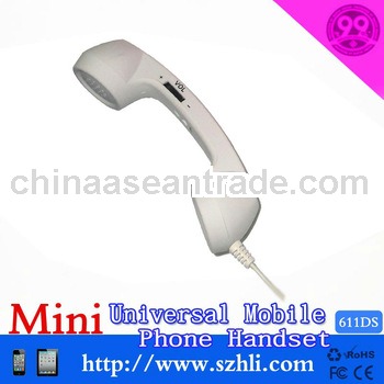 Noise Reducing anti radiation stylish Coco handset compatible with all microphone telephone on sale!