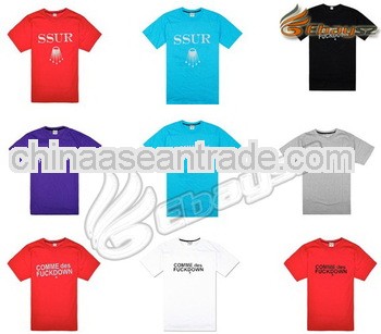 Novelty professional plain quality t shirt printing