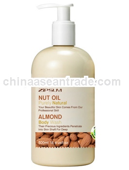 Nut oil almond body wash