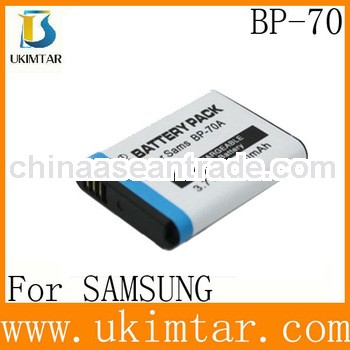 OEM Battery 3.7v 700mAh Digital Camera Battery BP-70A for Samsung ---Factory