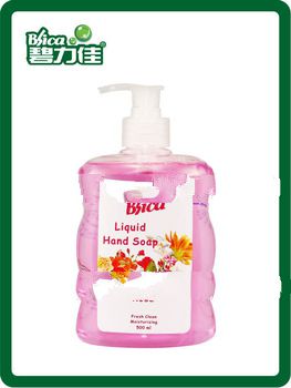 OEM Rose Liquid hand soap&hand sanitizer 500ML