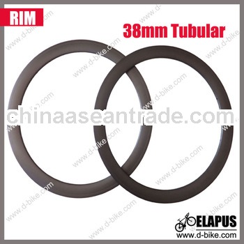 OEM avaiable 38mm tubular rims/ full carbon bicycle rim