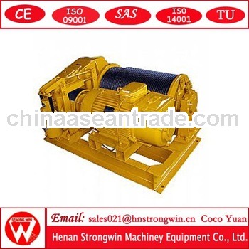 OEM available!slow lifting speed electric capstan winch with single drum