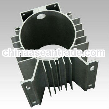 OEM design !!! 6063-T5 CNC processing extruded aluminum heatsink by mill finish