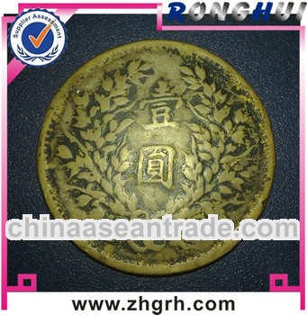 Old bronze commemorative coin supplier/maker/manufactory/Wholesaler