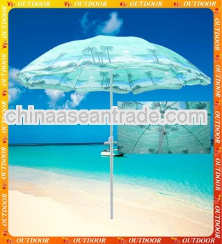 Open air beach umbrella