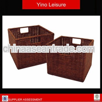 Outdoor Garden Garment Storage Rattan Wicker Basket RB195