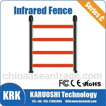 Outdoor and indoor infrared fence alarm