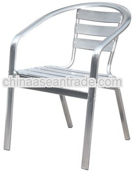 Outdoor coffee shop luminum frame furniture chair (DW-A010)