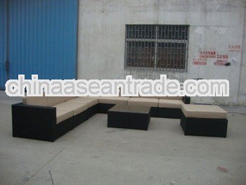 Outdoor rattan sofa set (SV-2909)