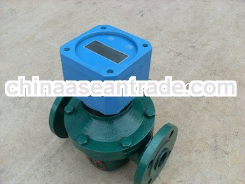 Oval gear flow meter for petroleum product digital fuel flow meter