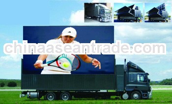 P16 RGB Truck full color moving led display&Vehicle led display