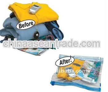 PA+PE vacuum seal storage bag for cloth