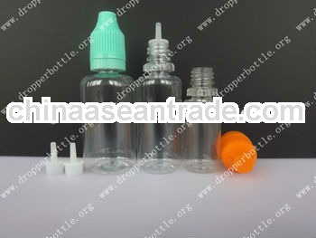 PET Plastic bottle ,10ml/30ml plastic bottle with child and tamper cap,plastic dropper bottle manufa