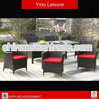 PE Rattan Leisure Chair Dining Table Designs RZ1434