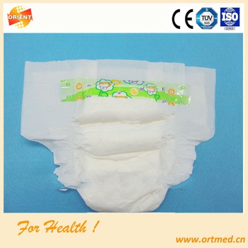 PE backsheet leakproof first quality diaper for infant