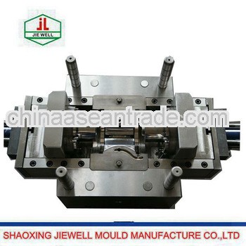 PE coupling injection mold two cavity