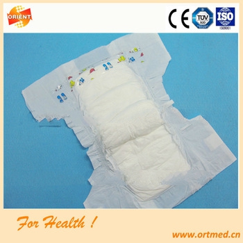 PE film backsheet good absorption nappy and diaper