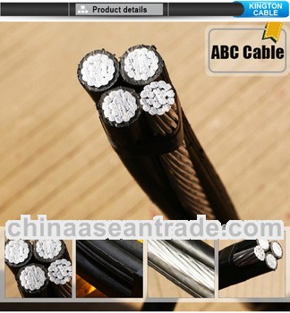 PE insulated abc cable aerial bundled cable IEC standard alumnimum conductor