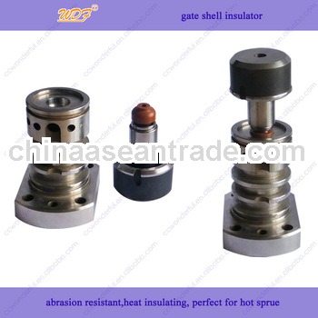 PI hot runner parts gate shell insulator