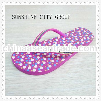 POLKA DOT PATTERN EVA SLIPPER